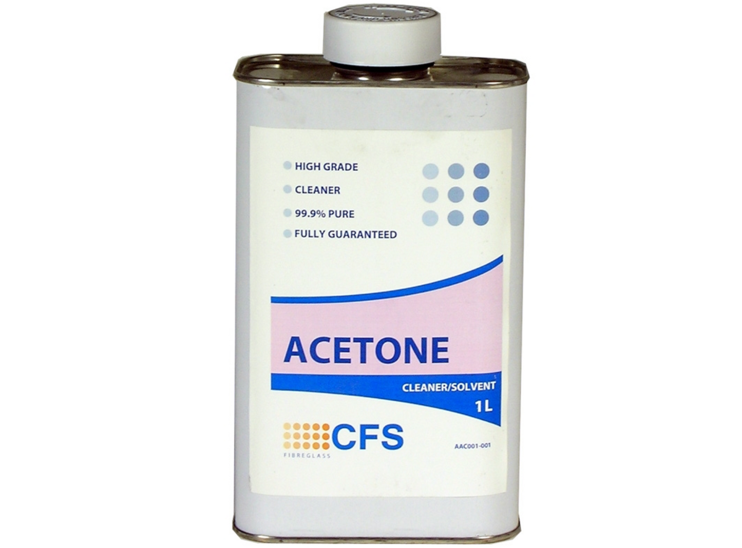 Pure Acetone Brush Cleaner 1 litre