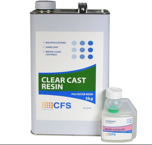 Water Clear Cast Polyester Resin 5kg